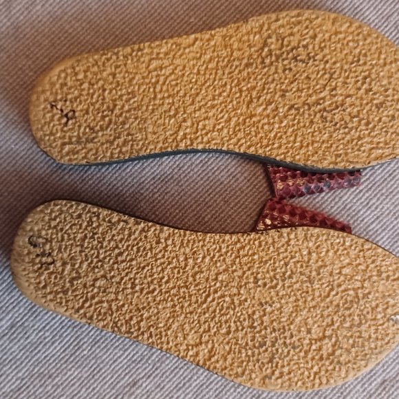Leather sandals/slippers girl size 1 - Picture 4 of 4